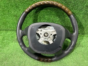 พวงมาลัย MOMO темное дерево SUBARU LEGACY LANCASTER OEM 34311AE310 BHE BH9 BH5 2002 SILVER/GREY 1U2