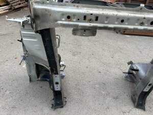 แผงหน้าหม้อน้ำ SUBARU LEGACY LANCASTER OEM 53060AE001, 53020AE081, 53020AE091, 53040AE000, 53060AE051 BHE BH9 BH5 BE5 BE9 BEE 2002 SILVER/GREY 1U2