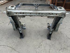 แผงหน้าหม้อน้ำ SUBARU LEGACY LANCASTER OEM 53060AE001, 53020AE081, 53020AE091, 53040AE000, 53060AE051 BHE BH9 BH5 BE5 BE9 BEE 2002 SILVER/GREY 1U2