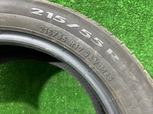 ยางรถยนต์ Pirelli premium P8fs 215/55 R17 SUBARU OUTBACK OEM 1234567 BPE 2004