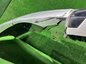 กันชนหน้า TOYOTA PRIUS OEM 52119-47350-B0 ZVW30 2012 SILVER 1F7