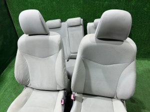 ชุดเบาะทั้งคัน TOYOTA PRIUS OEM 71071-47223-G5 71430-47600-G1 71440-47570-G1 71072-47202-G6 ZVW30 2012 SILVER 1F7
