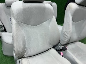 ชุดเบาะทั้งคัน TOYOTA PRIUS OEM 71071-47223-G5 71430-47600-G1 71440-47570-G1 71072-47202-G6 ZVW30 2012 SILVER 1F7