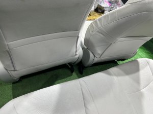 ชุดเบาะทั้งคัน TOYOTA PRIUS OEM 71071-47223-G5 71430-47600-G1 71440-47570-G1 71072-47202-G6 ZVW30 2012 SILVER 1F7