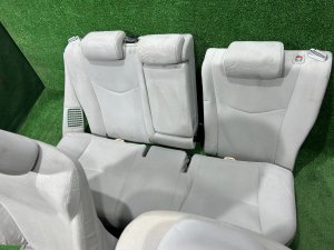 ชุดเบาะทั้งคัน TOYOTA PRIUS OEM 71071-47223-G5 71430-47600-G1 71440-47570-G1 71072-47202-G6 ZVW30 2012 SILVER 1F7