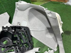 Tapizado del maletero TOYOTA PRIUS OEM 64730-47170-B0 64740-47160-B0 58416-47030-B3 ZVW30 2012 SILVER 1F7