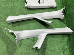 Обшивка стоек TOYOTA PRIUS OEM 62210-47120-B0 62220-47120-B0 ZVW30 2012 SILVER 1F7