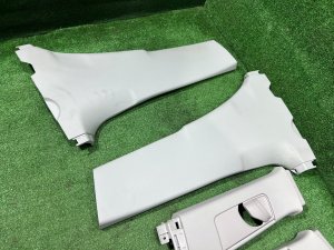 Обшивка стоек TOYOTA PRIUS OEM 62210-47120-B0 62220-47120-B0 ZVW30 2012 SILVER 1F7