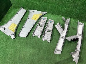 Обшивка стоек TOYOTA PRIUS OEM 62210-47120-B0 62220-47120-B0 ZVW30 2012 SILVER 1F7