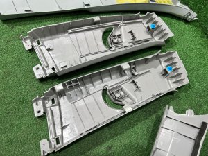 Обшивка стоек TOYOTA PRIUS OEM 62210-47120-B0 62220-47120-B0 ZVW30 2012 SILVER 1F7