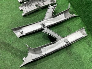 Обшивка стоек TOYOTA PRIUS OEM 62210-47120-B0 62220-47120-B0 ZVW30 2012 SILVER 1F7