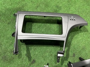 Moldura do auto-rádio (conjunto) консоль кпп TOYOTA PRIUS OEM 5540447070 ZVW30 2012 SILVER 1F7