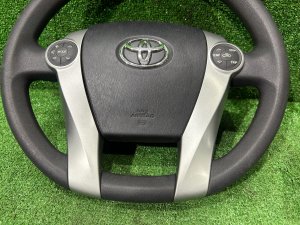 Volante TOYOTA PRIUS OEM 45100-47120-C0 ZVW30 2012 SILVER 1F7