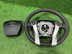 Volante TOYOTA PRIUS OEM 45100-47120-C0 ZVW30 2012 SILVER 1F7