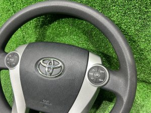 Volante TOYOTA PRIUS OEM 45100-47120-C0 ZVW30 2012 SILVER 1F7