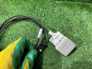 สายดึงฝากระโปรง TOYOTA PRIUS OEM 53630-47050 ZVW30 2012 SILVER 1F7
