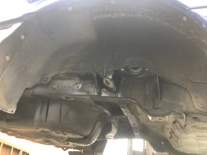 บังโคลนหลังขวา SUBARU LEGACY OEM 51410AE140 BH5 2000 BLUE 95H