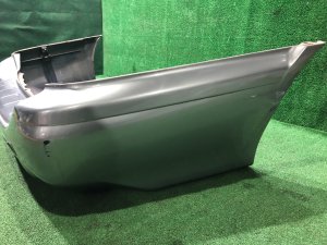 Rear bumper SUBARU LEGACY LANCASTER OEM 57703AE080MQ BHE BH9 2002 SILVER/GREY 1U2