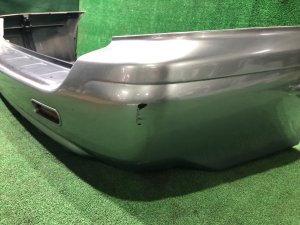 Rear bumper SUBARU LEGACY LANCASTER OEM 57703AE080MQ BHE BH9 2002 SILVER/GREY 1U2