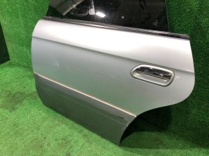 左リアドア SUBARU LEGACY LANCASTER OEM 60400AE430 BHE BH9 2002 SILVER/GREY 1U2
