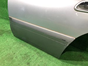 左リアドア SUBARU LEGACY LANCASTER OEM 60400AE430 BHE BH9 2002 SILVER/GREY 1U2