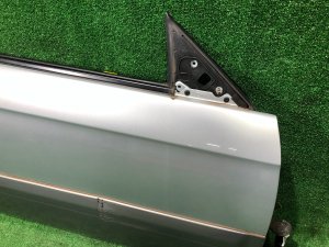 右フロントドア SUBARU LEGACY LANCASTER OEM 60009AE040 BHE BH9 2002 SILVER/GREY 1U2