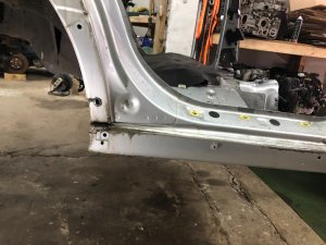 Задняя часть Rear Cut SUBARU LEGACY LANCASTER OEM 51410AE160 51410AE170 52122AE100 BHE BH9 2002 SILVER/GREY 1U2