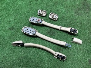 มือจับเพดาน Крепления сетки SUBARU LEGACY LANCASTER OEM 92041AE020GF 92043AE000GF 92045AE000GF 92045AE010GF BHE BH9 BH5 2002 SILVER/GREY 1U2