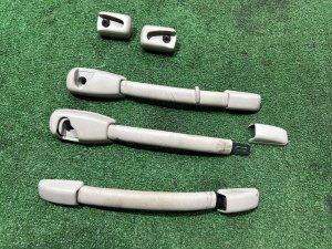 มือจับเพดาน Крепления сетки SUBARU LEGACY LANCASTER OEM 92041AE020GF 92043AE000GF 92045AE000GF 92045AE010GF BHE BH9 BH5 2002 SILVER/GREY 1U2