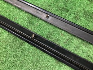Barras de techo SUBARU LEGACY LANCASTER OEM 91151AE040MV 91151AE050MV BHE BH9 BH5 2002 SILVER/GREY 1U2
