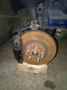 制动卡钳带刹车盘 BREMBO SUBARU WRX STI OEM 26292FG011, 26292FG001, 26692FG031, 26692FG021 VAB VAG VA 2015 EJ20Y MT6