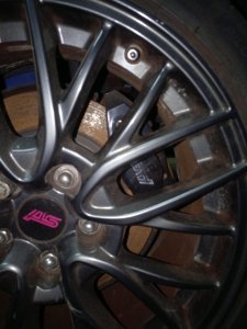 制动卡钳带刹车盘 BREMBO SUBARU WRX STI OEM 26292FG011, 26292FG001, 26692FG031, 26692FG021 VAB VAG VA 2015 EJ20Y MT6