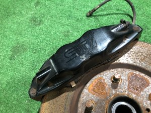 制动卡钳带刹车盘 BREMBO SUBARU WRX STI OEM 26292FG011, 26292FG001, 26692FG031, 26692FG021 VAB VAG VA 2015 EJ20Y MT6