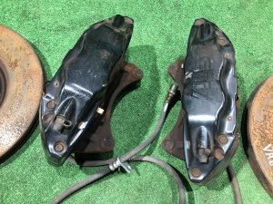 制动卡钳带刹车盘 BREMBO SUBARU WRX STI OEM 26292FG011, 26292FG001, 26692FG031, 26692FG021 VAB VAG VA 2015 EJ20Y MT6