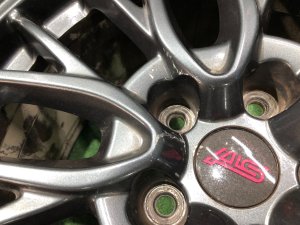 轮毂 R18 STI Enkei MAT SUBARU WRX STI OEM 28111VA030 VAB VAG VA 2015