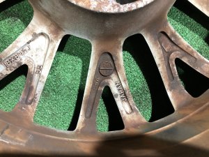 轮毂 R18 STI Enkei MAT SUBARU WRX STI OEM 28111VA030 VAB VAG VA 2015