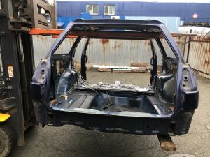 Secção traseira da carroçaria rear Cut SUBARU LEGACY OEM 51410AE150 51410AE140 52122AE100 BH5 2000 BLUE 95H