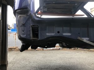 Secção traseira da carroçaria rear Cut SUBARU LEGACY OEM 51410AE150 51410AE140 52122AE100 BH5 2000 BLUE 95H