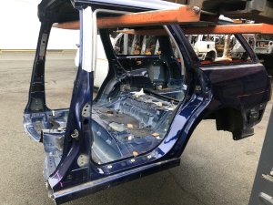 Secção traseira da carroçaria rear Cut SUBARU LEGACY OEM 51410AE150 51410AE140 52122AE100 BH5 2000 BLUE 95H