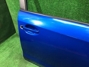 右フロントドア SUBARU WRX STI OEM 60009VA0009P VAB VAG VA 2015 Blue Pearl K7X