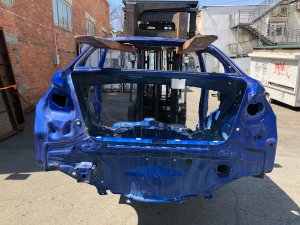 车身后段 Rear Cut SUBARU WRX STI OEM 52401VA0119P, 52129VA0009P, 51439VA0029P, 51439VA0129P VAB VAG VA 2015 Blue Pearl K7X
