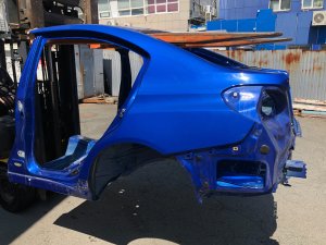车身后段 Rear Cut SUBARU WRX STI OEM 52401VA0119P, 52129VA0009P, 51439VA0029P, 51439VA0129P VAB VAG VA 2015 Blue Pearl K7X