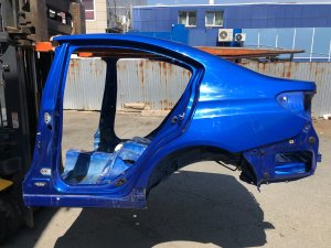 ชิ้นส่วนตัวถังท้ายรถ Rear Cut 52401VA0119P, 52129VA0009P, 51439VA0029P, 51439VA0129P SUBARU WRX STI