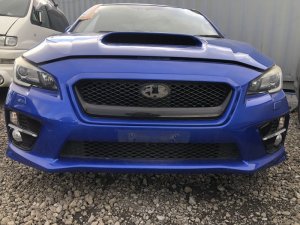前保险杠 SUBARU WRX STI OEM 57702VA000E4, 57702VA020 VAB VAG VA 2015 Blue Pearl K7X