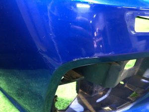 前保险杠 SUBARU WRX STI OEM 57702VA000E4, 57702VA020 VAB VAG VA 2015 Blue Pearl K7X