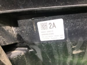 左テールランプ SUBARU WRX STI OEM 84912VA010 VAB VAG VA 2015