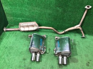 หม้อพักไอเสีย + средняя часть 44200VA000, 44300VA010, 44300VA000 SUBARU WRX STI