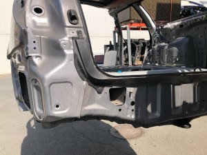 ชิ้นส่วนตัวถังท้ายรถ Rear Cut SUBARU OUTBACK OEM 51490AG0309P, 51490AG0209P BPE 2008 Silver Metallic C6Z