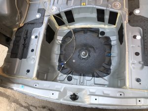 ชิ้นส่วนตัวถังท้ายรถ Rear Cut SUBARU OUTBACK OEM 51490AG0309P, 51490AG0209P BPE 2008 Silver Metallic C6Z