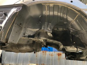 ชิ้นส่วนตัวถังท้ายรถ Rear Cut SUBARU OUTBACK OEM 51490AG0309P, 51490AG0209P BPE 2008 Silver Metallic C6Z